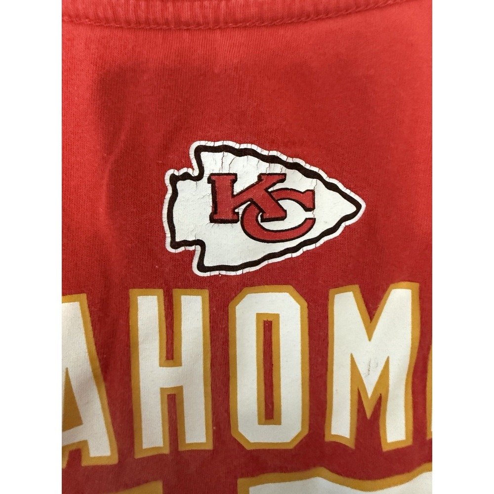 NFL Team Apparel Kansas City Chiefs Patrick Mahomes Youth XXLarge 18 Tee Shirt - Picture 3 of 6